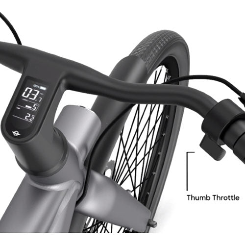 Bird - A-Frame eBike, 500Watt Motor Electric Bike, 50mi Max Range, Embedded Dash Display, Removable Battery, and App Compatible