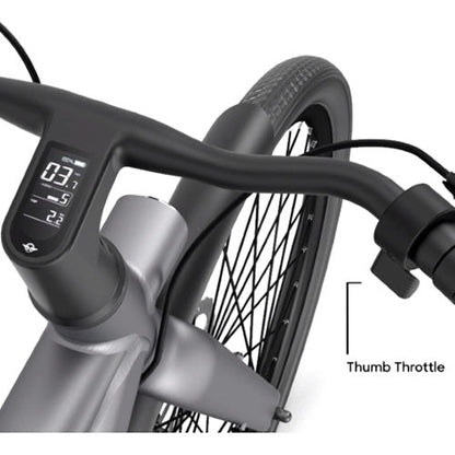 Bird - A-Frame eBike, 500Watt Motor Electric Bike, 50mi Max Range, Embedded Dash Display, Removable Battery, and App Compatible