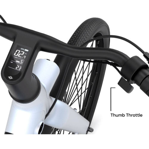 Bird - V-Frame eBike, 500Watt Motor Electric Bike, 50mi Max Range, Embedded Dash Display, Removable Battery, and App Compatible
