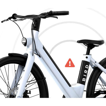 Bird - V-Frame eBike, 500Watt Motor Electric Bike, 50mi Max Range, Embedded Dash Display, Removable Battery, and App Compatible