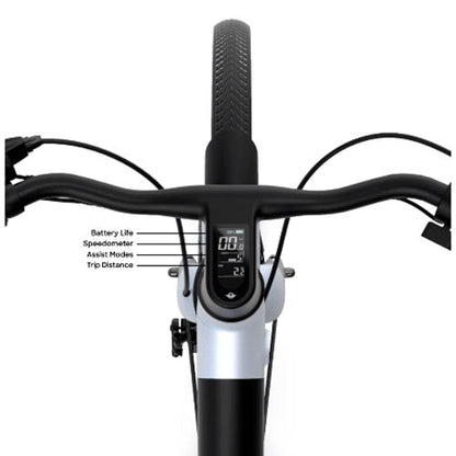 Bird - V-Frame eBike, 500Watt Motor Electric Bike, 50mi Max Range, Embedded Dash Display, Removable Battery, and App Compatible