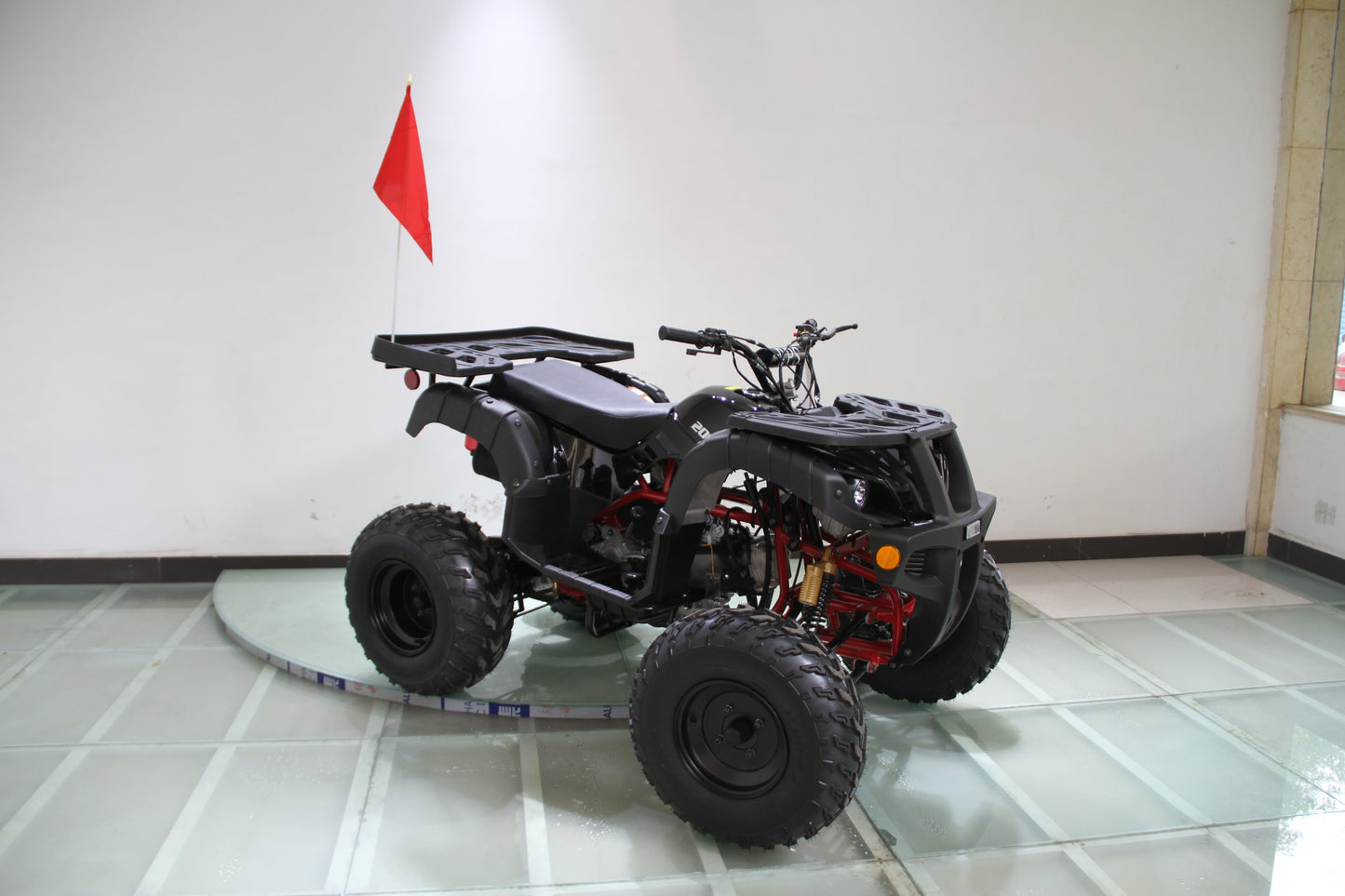 RPS Desert 200 Utility 200ATV-21 Adult ATV - 149cc, Automatic, Reverse, 21" Tires, Dual Racks, LED Lights with Free Battery Charge, up to $49 value