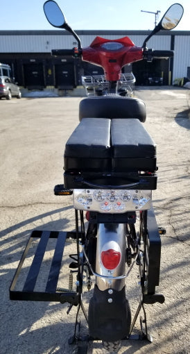 Chopstick 48 Volt 500W Electric Bicycle Scooter Moped Bike With Pedals - BLW CHOPSTICK - 182 - Red
