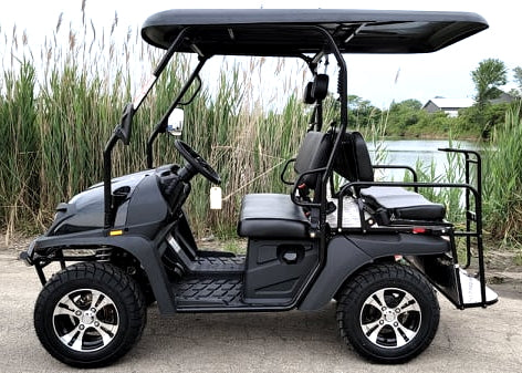 GSI - 200cc GVX -  Gas Golf Cart UTV Hybrid Linhai Big Hammer 200 GVX Side by Side UTV With Custom Rims/Tires - XY200U-B