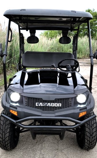GSI - 200cc GVX -  Gas Golf Cart UTV Hybrid Linhai Big Hammer 200 GVX Side by Side UTV With Custom Rims/Tires - XY200U-B