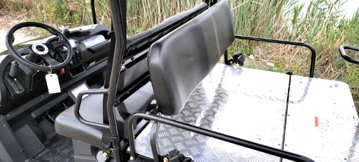GSI - 200cc GVX -  Gas Golf Cart UTV Hybrid Linhai Big Hammer 200 GVX Side by Side UTV With Custom Rims/Tires - XY200U-B