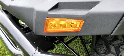 GSI - 200cc GVX -  Gas Golf Cart UTV Hybrid Linhai Big Hammer 200 GVX Side by Side UTV With Custom Rims/Tires - XY200U-B