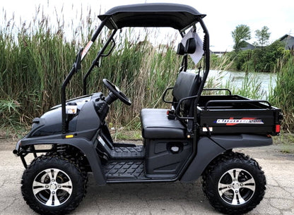 Brand New Gas UTV Hybrid Linhai Big Hammer 200 VX Side by Side UTV - BLACK