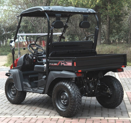 Brand New Gas UTV Hybrid Linhai Big Hammer 200 VX Side by Side UTV - BLACK