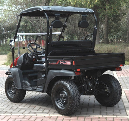 Brand New Gas UTV Hybrid Linhai Big Hammer 200 VX Side by Side UTV - BLACK