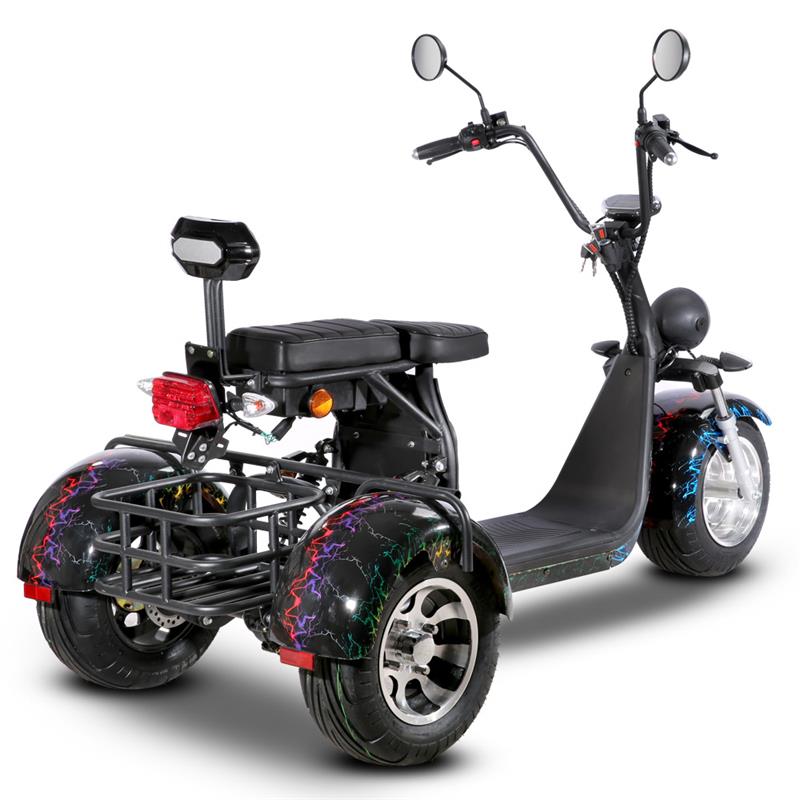 SoverSky T7.1/T7.2 Electric Trike | 2000W 60V Dual Battery