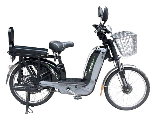 Chopstick 48 Volt 500W Electric Bicycle Scooter Moped Bike With Pedals - BLW CHOPSTICK - 182 - Red