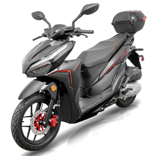 GSI - 200cc Gas 4 Stroke EFI Gas Moped Scooter W/ LED Lights - CLASH 200