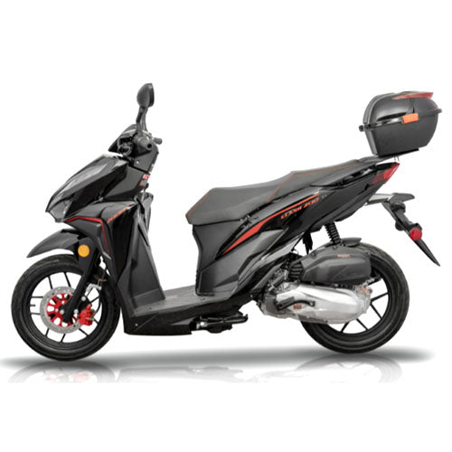 GSI - 200cc Gas 4 Stroke EFI Gas Moped Scooter W/ LED Lights - CLASH 200