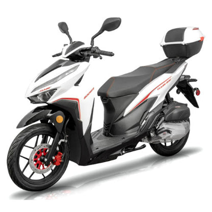 GSI - 200cc Gas 4 Stroke EFI Gas Moped Scooter W/ LED Lights - CLASH 200