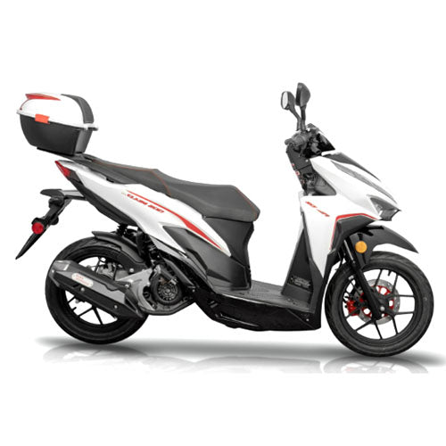 GSI - 200cc Gas 4 Stroke EFI Gas Moped Scooter W/ LED Lights - CLASH 200
