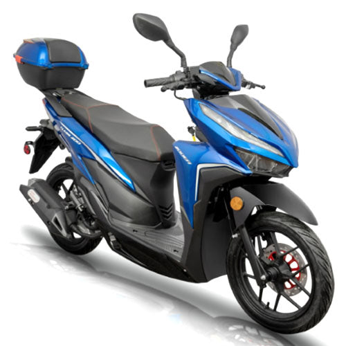 GSI - 200cc Gas 4 Stroke EFI Gas Moped Scooter W/ LED Lights - CLASH 200