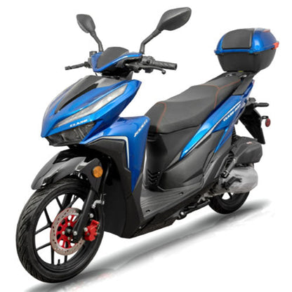 GSI - 200cc Gas 4 Stroke EFI Gas Moped Scooter W/ LED Lights - CLASH 200