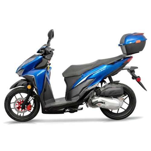 GSI - 200cc Gas 4 Stroke EFI Gas Moped Scooter W/ LED Lights - CLASH 200