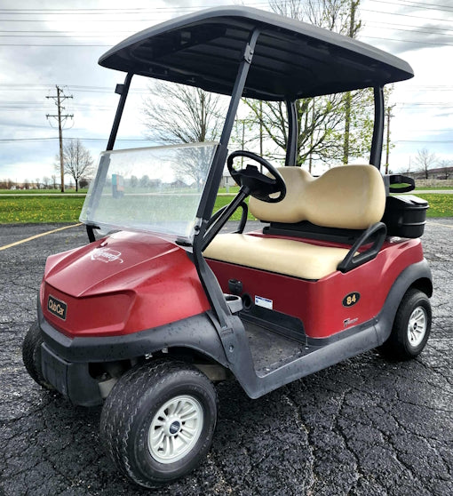 2 Seater 2020 Club Car Tempoe 48v Electric Great Condition Golf Cart With Original Batteries