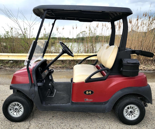 2 Seater 2020 Club Car Tempoe 48v Electric Great Condition Golf Cart With Original Batteries