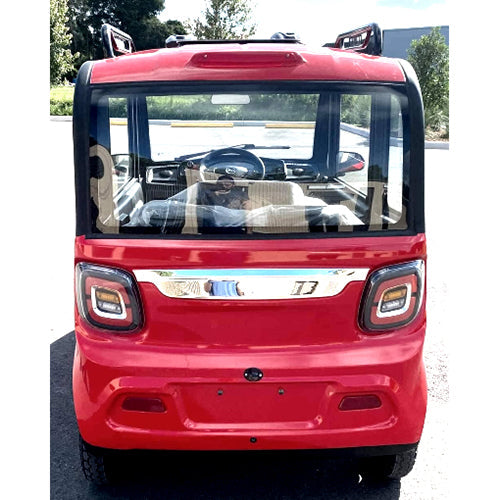 Coco Coupe Rainbow Edition 60v Electric 4 Seater Golf Cart LSV Car - Pride Ride