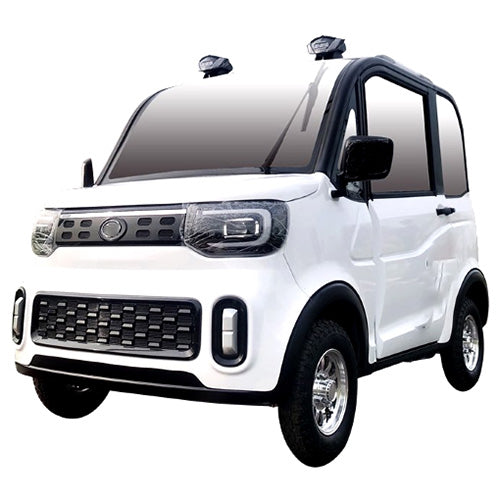 Coco Coupe Rainbow Edition 60v Electric 4 Seater Golf Cart LSV Car - Pride Ride