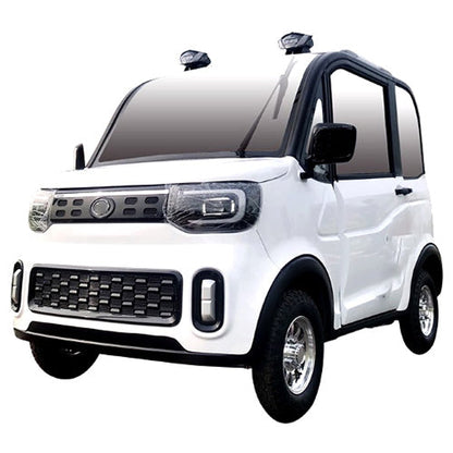 Coco Coupe Rainbow Edition 60v Electric 4 Seater Golf Cart LSV Car - Pride Ride