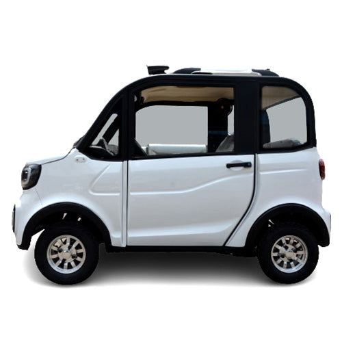 Coco Coupe Rainbow Edition 60v Electric 4 Seater Golf Cart LSV Car - Pride Ride