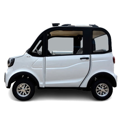 Coco Coupe Rainbow Edition 60v Electric 4 Seater Golf Cart LSV Car - Pride Ride