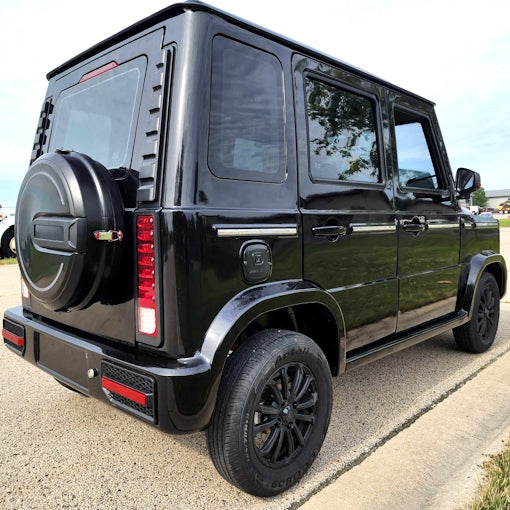 GSI - Coco Boxer Electric Golf Cart LSV 4 Passenger Low Speed Vehicle With AC & Heat