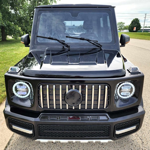 GSI - Coco Boxer Electric Golf Cart LSV 4 Passenger Low Speed Vehicle With AC & Heat