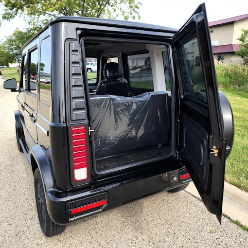 GSI - Coco Boxer Electric Golf Cart LSV 4 Passenger Low Speed Vehicle With AC & Heat
