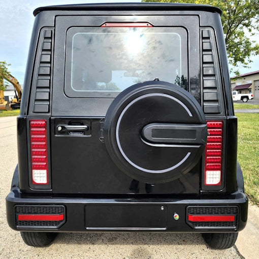 GSI - Coco Boxer Electric Golf Cart LSV 4 Passenger Low Speed Vehicle With AC & Heat