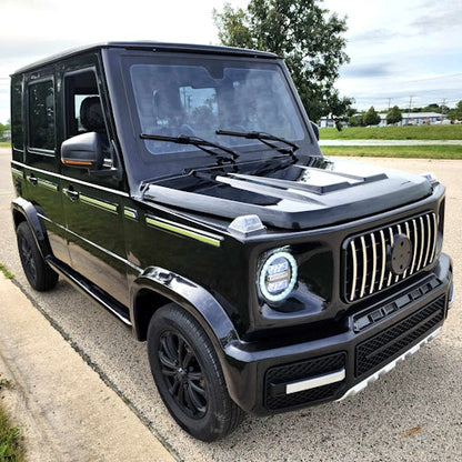 GSI - Coco Boxer Electric Golf Cart LSV 4 Passenger Low Speed Vehicle With AC & Heat