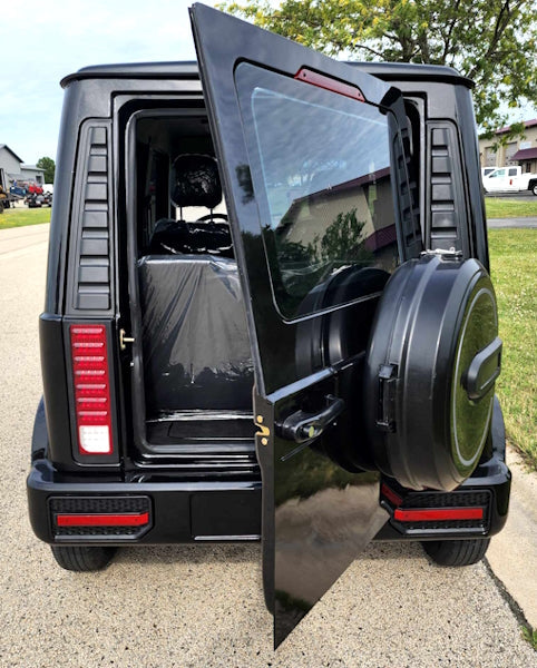 GSI - Coco Boxer Electric Golf Cart LSV 4 Passenger Low Speed Vehicle With AC & Heat