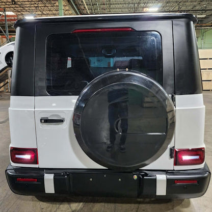 Coco Boxer Elite Scratch ~n~ Dent Electric Golf Cart Larger Size 4 Passenger Low Speed Vehicle With AC & Heat - WHITE