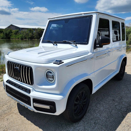 GSI - Coco Boxer Electric Golf Cart LSV 4 Passenger Low Speed Vehicle With AC & Heat