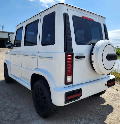 GSI - Coco Boxer Electric Golf Cart LSV 4 Passenger Low Speed Vehicle With AC & Heat