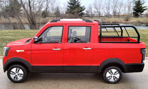 GSI - Coco Truck - Electric Truck Golf Car 4 Seater LSV Low Speed Vehicle 60v Coco Truck Golf Cart With AC & Heat - Coco Truck