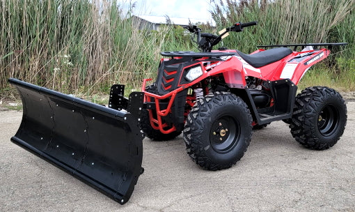 200cc ATV With Snow Plow Auto. w/Reverse 200 Quad Four Wheeler & Plow