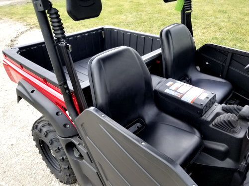 650cc Mammoth Comrade 4x4 UTV With Tuff Lift 84" Sidekick Snow Plow Hydraulic Up/Down L/R