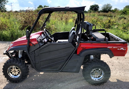 650cc 4x4 UTV 4 Seater Golf Cart Contender Edition Utility Vehicle EFI W/Upgraded Rims & Rear Seat - Comrade 650