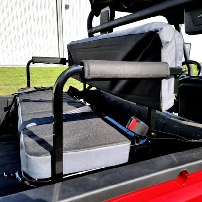 650cc 4x4 UTV 4 Seater Golf Cart Contender Edition Utility Vehicle EFI W/Upgraded Rims & Rear Seat - Comrade 650