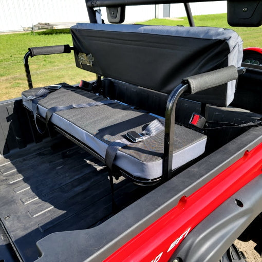 650cc 4x4 UTV 4 Seater Golf Cart Contender Edition Utility Vehicle EFI W/Upgraded Rims & Rear Seat - Comrade 650