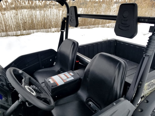 650cc Mammoth Comrade 4x4 UTV With Tuff Lift 84" Sidekick Snow Plow Hydraulic Up/Down L/R