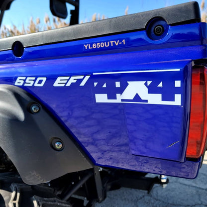 650cc 4x4 UTV Utility Vehicle With Snow Plow & Disc Brakes - ATV Comrade 650 - BLUE