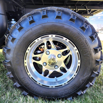 650cc 4x4 UTV Golf Cart Utility Vehicle EFI Upgraded Rims - Comrade 650 Tree Camo