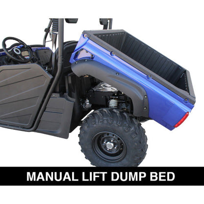 650cc 4x4 UTV Golf Cart Utility Vehicle EFI Upgraded Rims - Comrade 650 Tree Camo