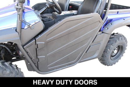 650cc Mammoth Comrade 4x4 UTV With Tuff Lift 84" Sidekick Snow Plow Hydraulic Up/Down L/R